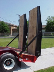 Pictured Option: Extra-large oak-covered loading ramps (96