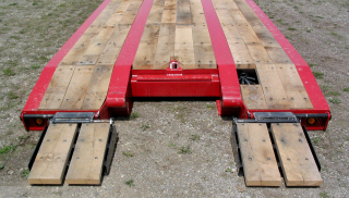 A variety of approach ramps are available - including the laterally adjustable front folding ramps shown.