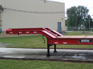 The ramps and beavertail have a 14° loading angle for easy loading.