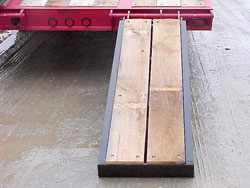 Rear Loading Ramps / ''E-Z'' Flip Manual, Wood-Covered