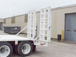 Rear Loading Ramps / Hydraulic-Powered, Ladder-Style