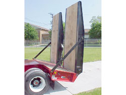 Rear Loading Ramps / Hydraulic-Powered, Wood-Covered